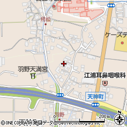 大分県日田市天神町289周辺の地図