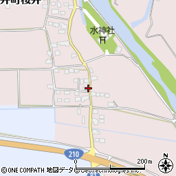 福岡県うきは市吉井町桜井302周辺の地図