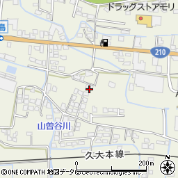 福岡県うきは市吉井町379周辺の地図