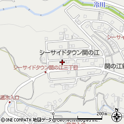 大分県別府市関の江新町20組周辺の地図