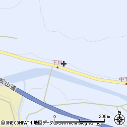 愛媛県西予市宇和町下川1022周辺の地図