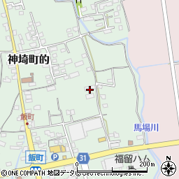 佐賀県神埼市神埼町的391-3周辺の地図