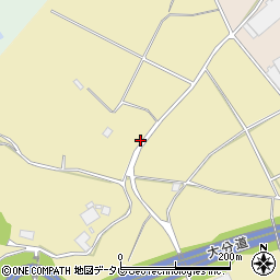 大分県日田市渡里636周辺の地図
