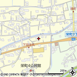 福岡県久留米市田主丸町豊城1645周辺の地図