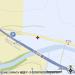 愛媛県西予市宇和町下川5-1周辺の地図