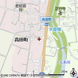 佐賀県鳥栖市高田町66周辺の地図