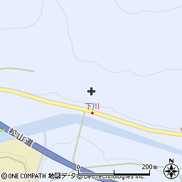 愛媛県西予市宇和町下川1036周辺の地図