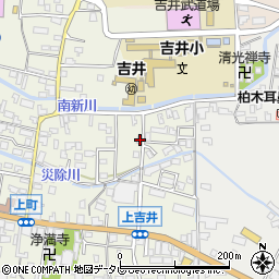福岡県うきは市吉井町7-3周辺の地図