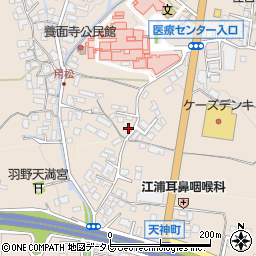 大分県日田市清水町648-5周辺の地図