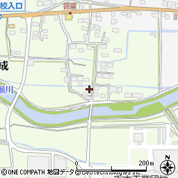 福岡県久留米市田主丸町秋成789周辺の地図