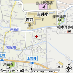 福岡県うきは市吉井町7-7周辺の地図