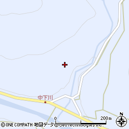 愛媛県西予市宇和町下川930周辺の地図