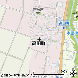 佐賀県鳥栖市高田町79周辺の地図