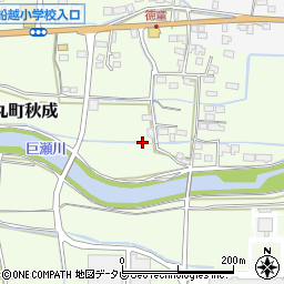 福岡県久留米市田主丸町秋成674周辺の地図