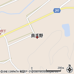 佐賀県伊万里市黒川町真手野周辺の地図