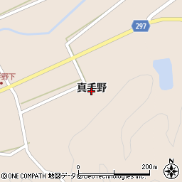 佐賀県伊万里市黒川町（真手野）周辺の地図