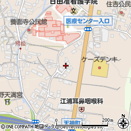 大分県日田市清水町90-12周辺の地図