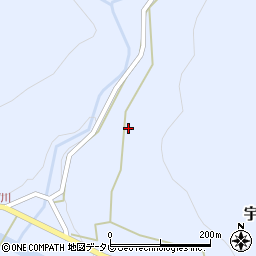 愛媛県西予市宇和町下川439周辺の地図