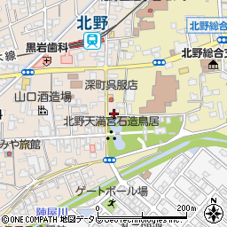 福岡県久留米市北野町今山577周辺の地図