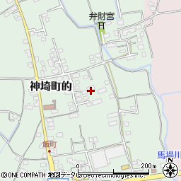 佐賀県神埼市神埼町的372周辺の地図