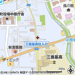 佐賀銀行中原出張所周辺の地図