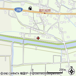 福岡県久留米市田主丸町秋成563-3周辺の地図