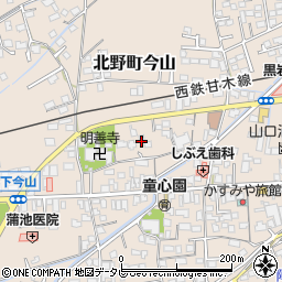 福岡県久留米市北野町今山690周辺の地図