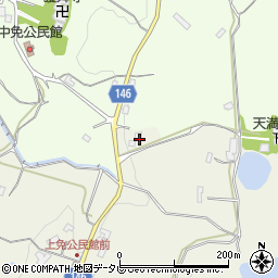長崎県松浦市調川町上免マタ周辺の地図