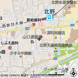 福岡県久留米市北野町今山538周辺の地図