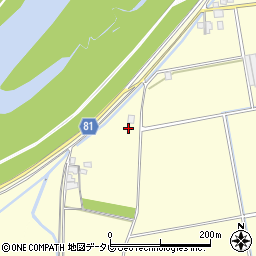 福岡県久留米市大橋町蜷川794周辺の地図