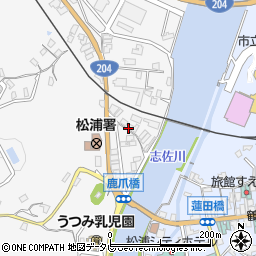 長崎県松浦市志佐町庄野免154-17周辺の地図