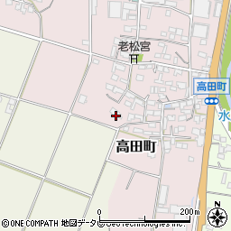 佐賀県鳥栖市高田町83周辺の地図