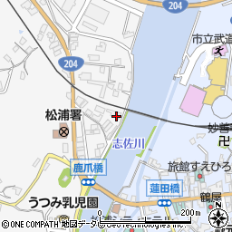 長崎県松浦市志佐町庄野免154-76周辺の地図