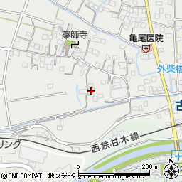 福岡県久留米市宮ノ陣町若松2180周辺の地図