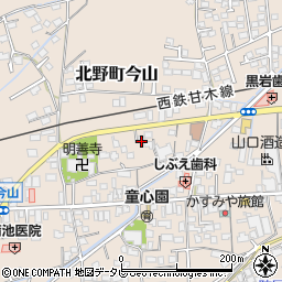 福岡県久留米市北野町今山679周辺の地図