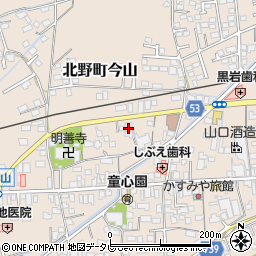 福岡県久留米市北野町今山678周辺の地図