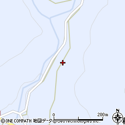 愛媛県西予市宇和町下川442周辺の地図