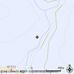 愛媛県西予市宇和町下川901周辺の地図