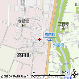 佐賀県鳥栖市高田町50周辺の地図