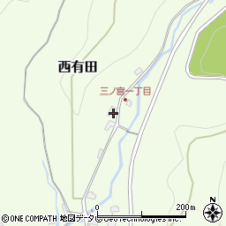 大分県日田市西有田1588周辺の地図