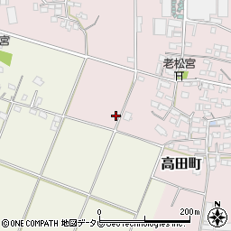佐賀県鳥栖市高田町110周辺の地図