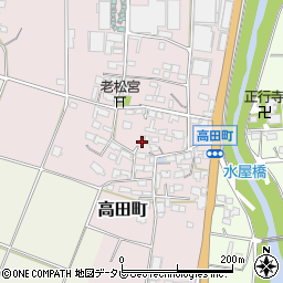 佐賀県鳥栖市高田町96-5周辺の地図
