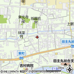 焼き鳥田悟作周辺の地図
