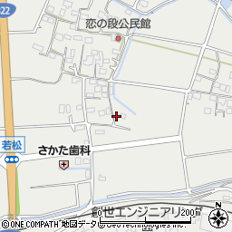 福岡県久留米市宮ノ陣町若松2051-2周辺の地図