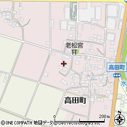 佐賀県鳥栖市高田町98周辺の地図
