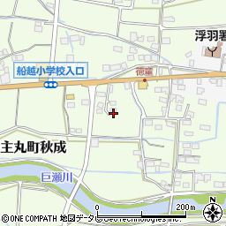 福岡県久留米市田主丸町秋成846周辺の地図