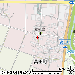 佐賀県鳥栖市高田町102周辺の地図