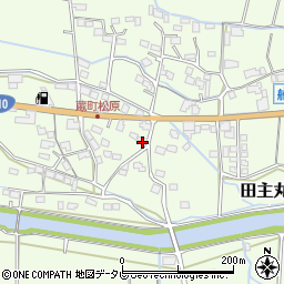 福岡県久留米市田主丸町秋成612-9周辺の地図