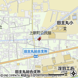 上野消火器防災設備周辺の地図
