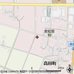 佐賀県鳥栖市高田町109-1周辺の地図